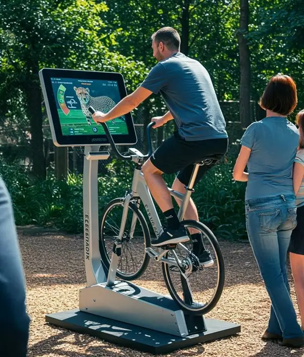 Jeux de vitesse du ZooParc de Beauval pour le Tour de France / photographe © ZooParc de Beauval
